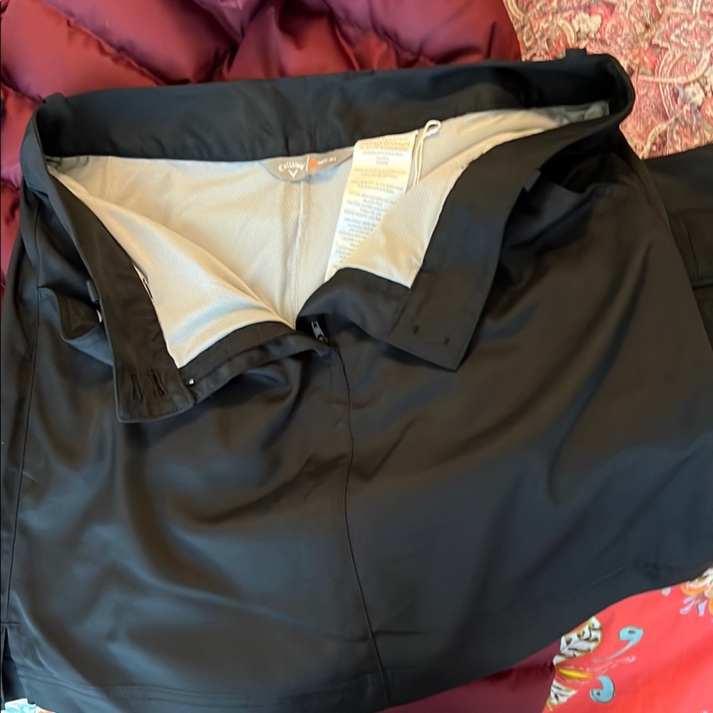 Callaway Women's Black Skorts size 6 new with tags